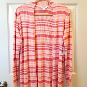 Time n True Spring Cardigan XL NWT